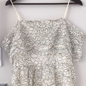 Francesca’s lace dress